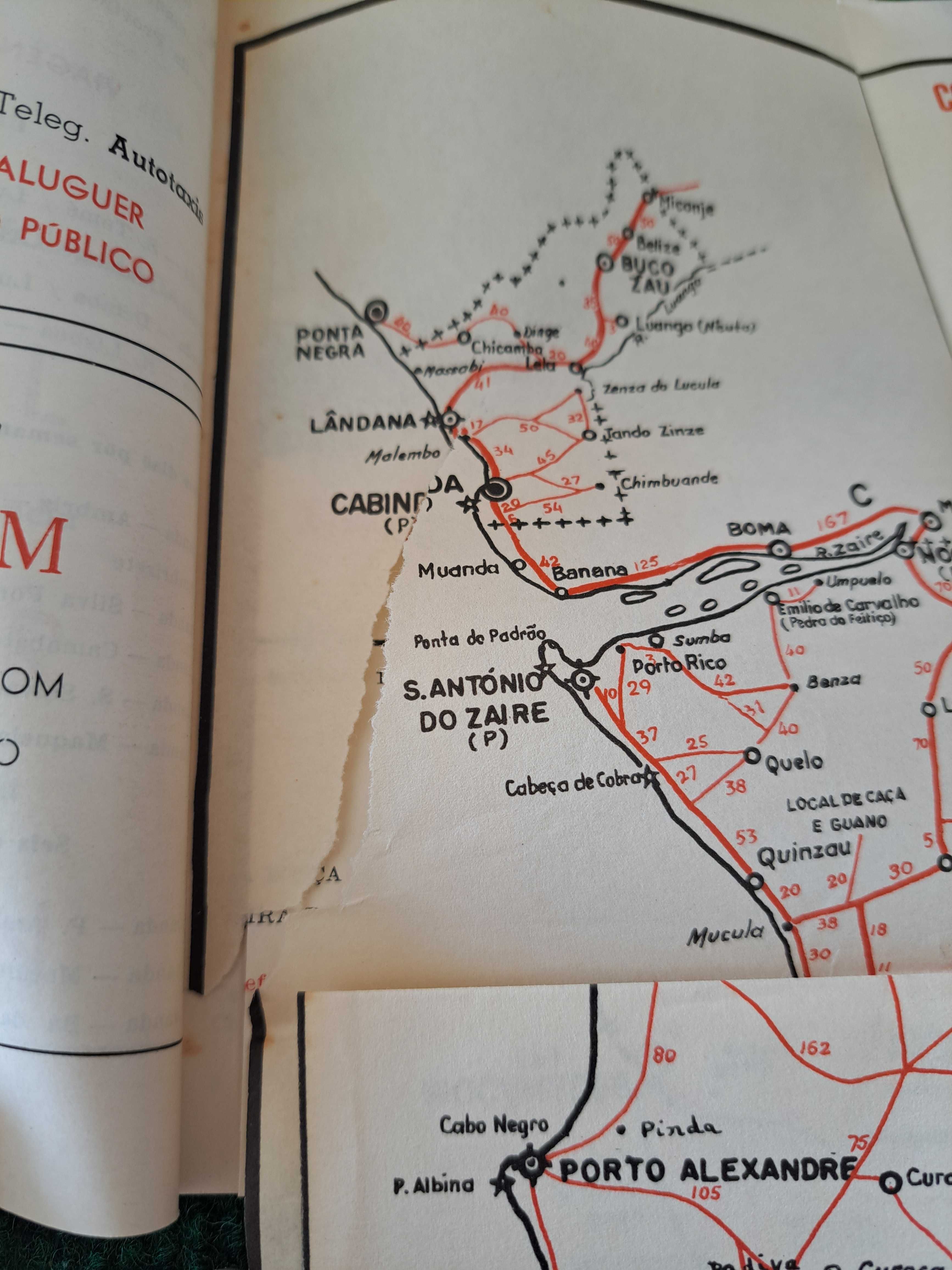 Província de Angola - Roteiro das Principais Cidades e Vilas