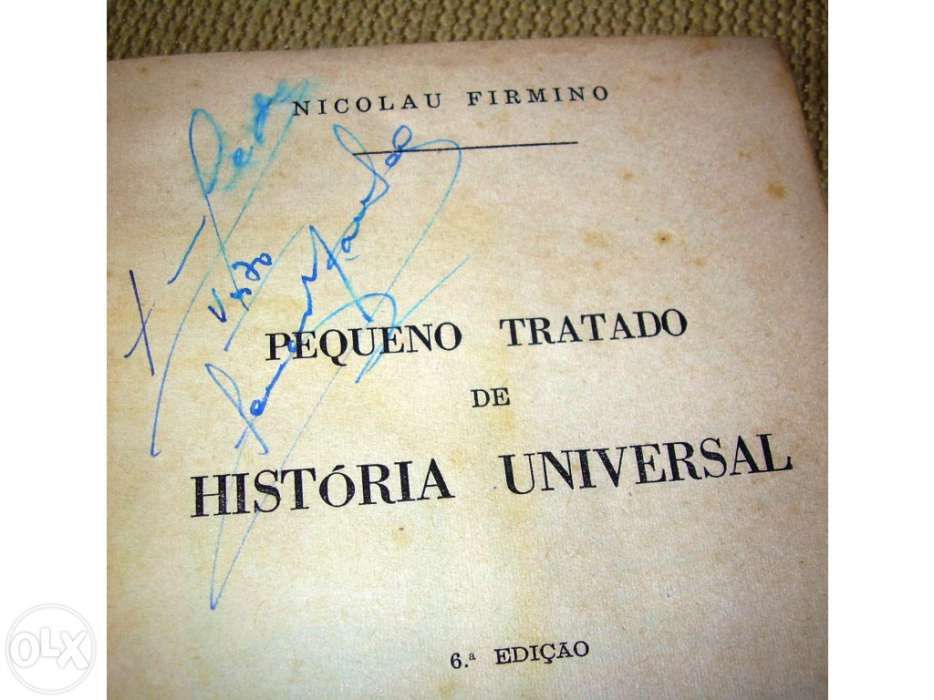 Pequeno tratado de história universal /nicolau firmino