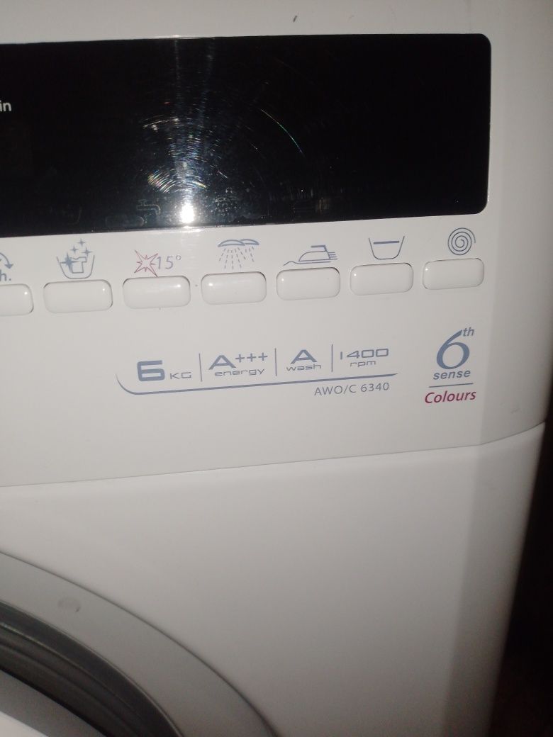 стиральная машина whirlpool, 6 sense