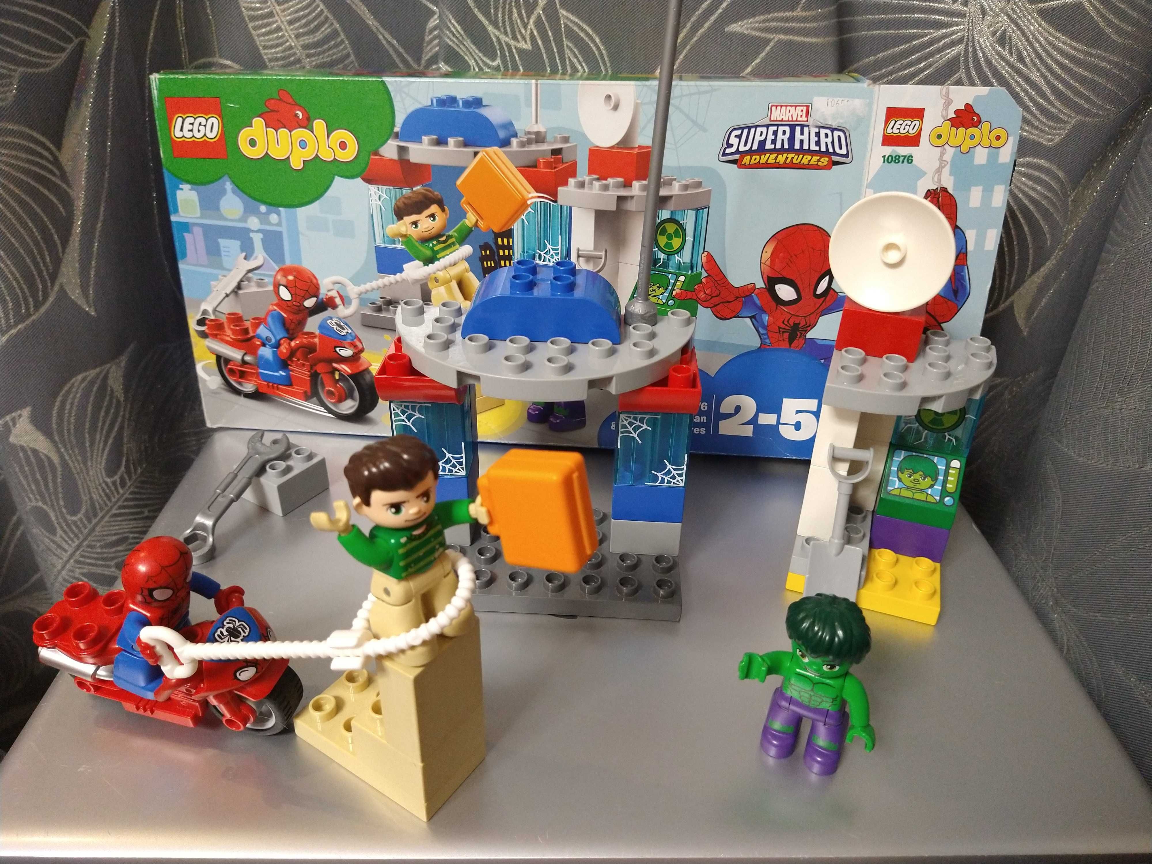 Lego 10876 DUPLO Przygody Spider-Mana i Hulka