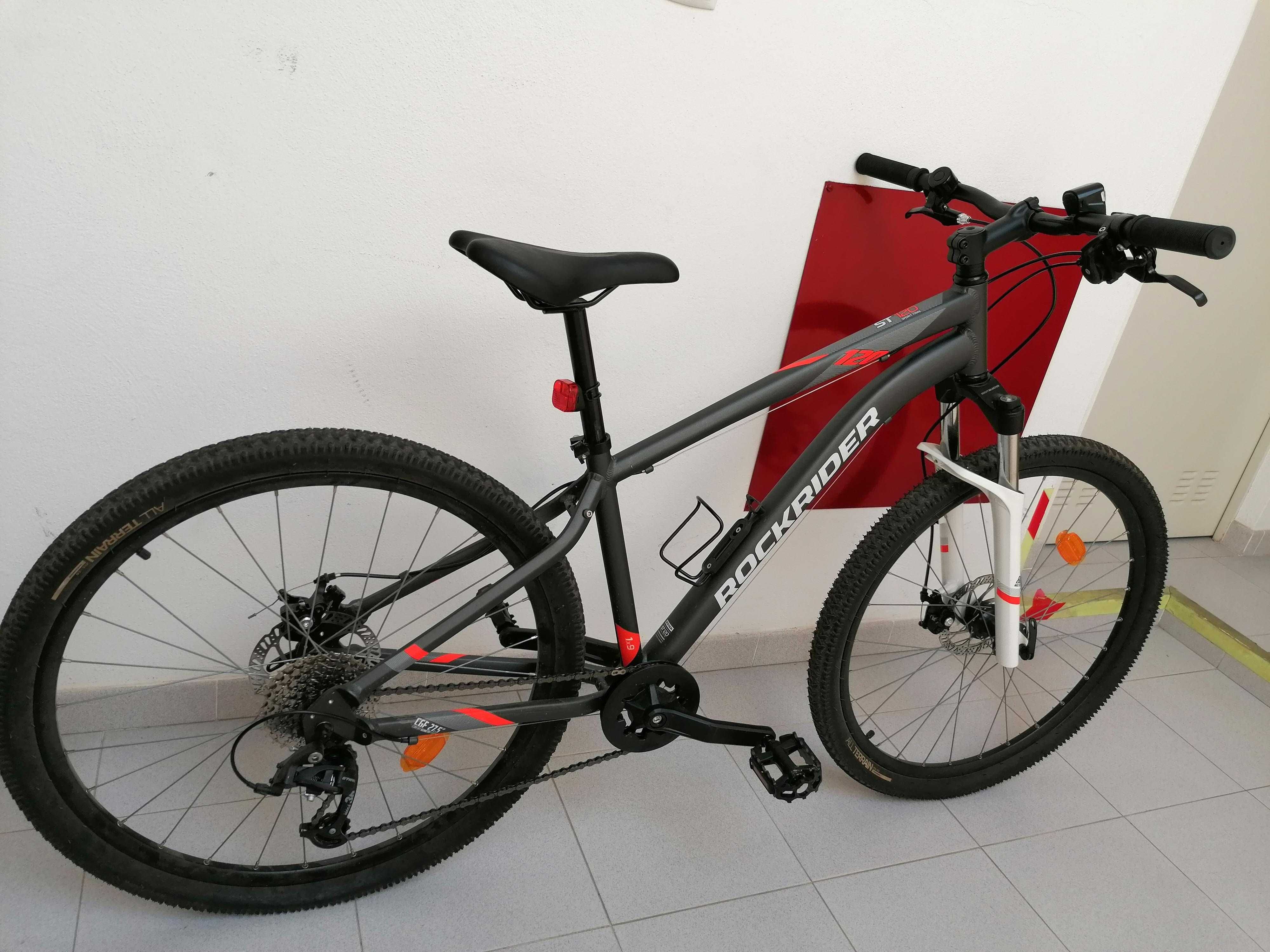 BICICLETA BTT DE PASSEIO ST 120 27,5" como nova