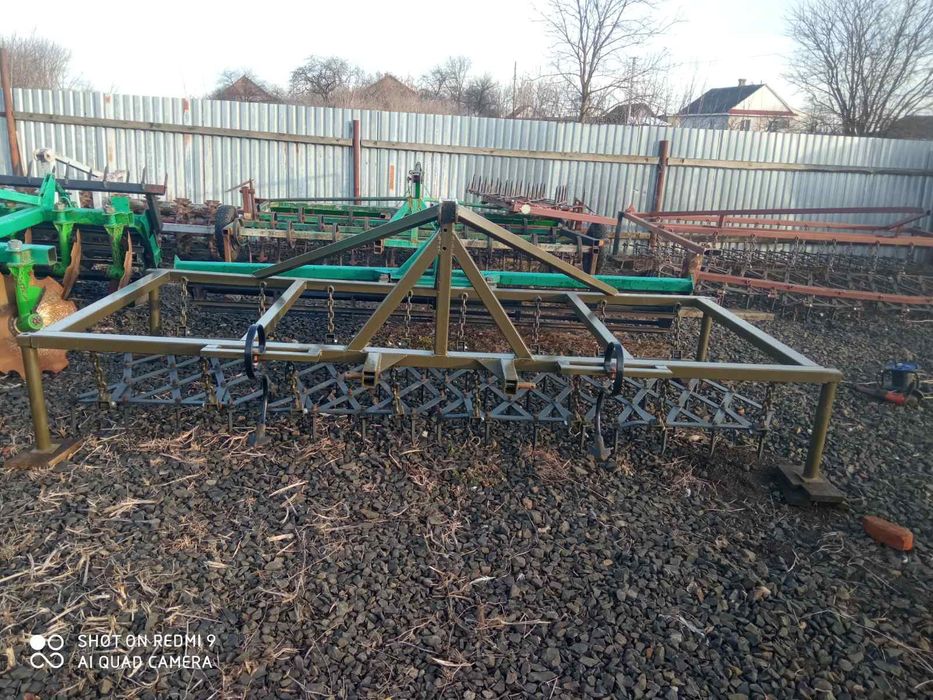 Сцепка борін з катком