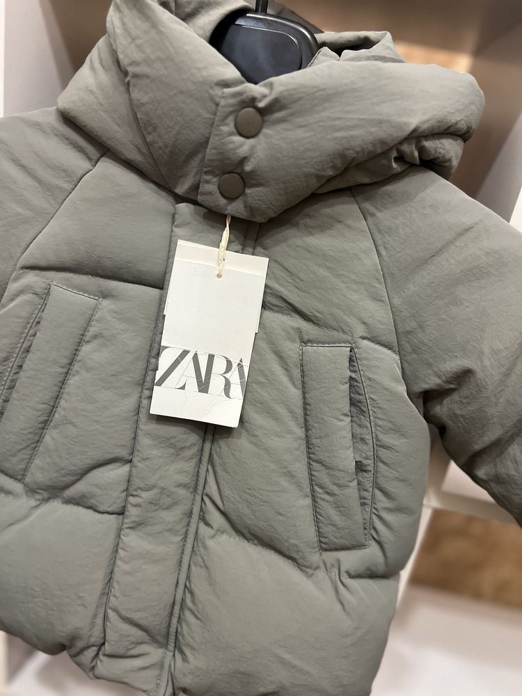 Новий зимовий пуховик Зара Zara