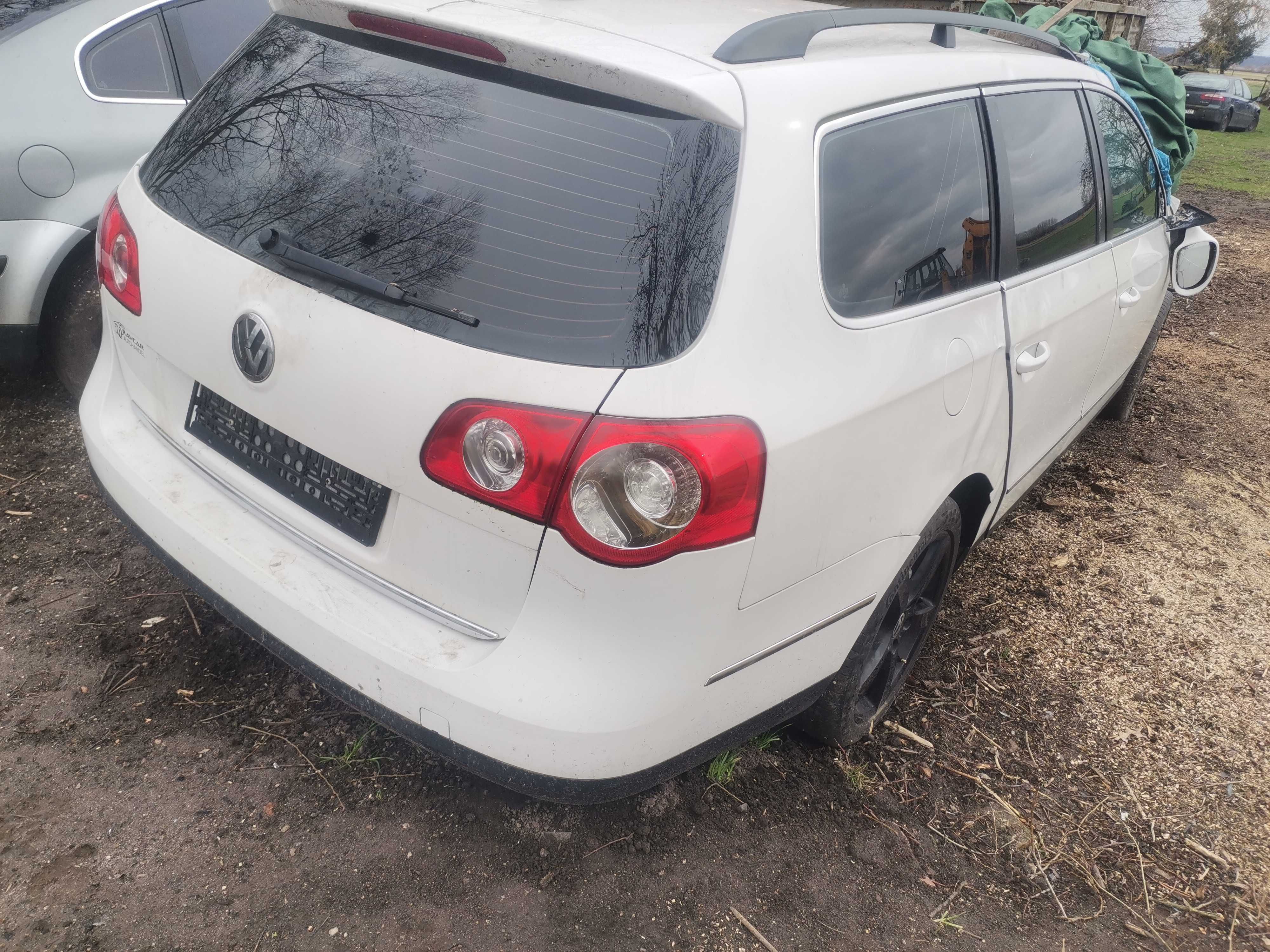 Passat b6 klapa bagażnika 2008r biała