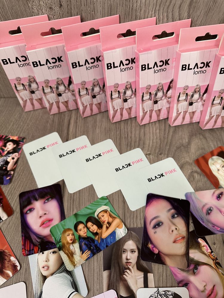 Картки BLACKPINK KPOP LOMO CARD карточки кейпоп блекпінк карти