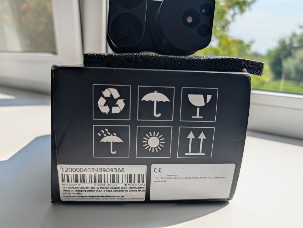 Перехідник CCS 2 combo. Для  TESLA USA S X Y 3 адаптер