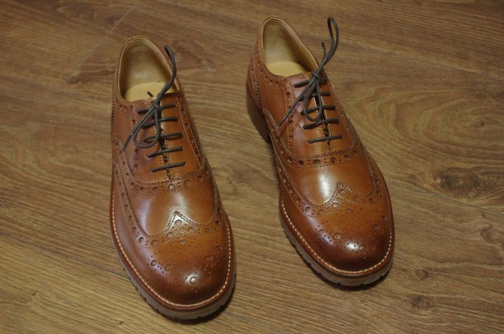 Туфлі Броги Crockett Jones brogue оригінал нова пара 41 розмір шкіра