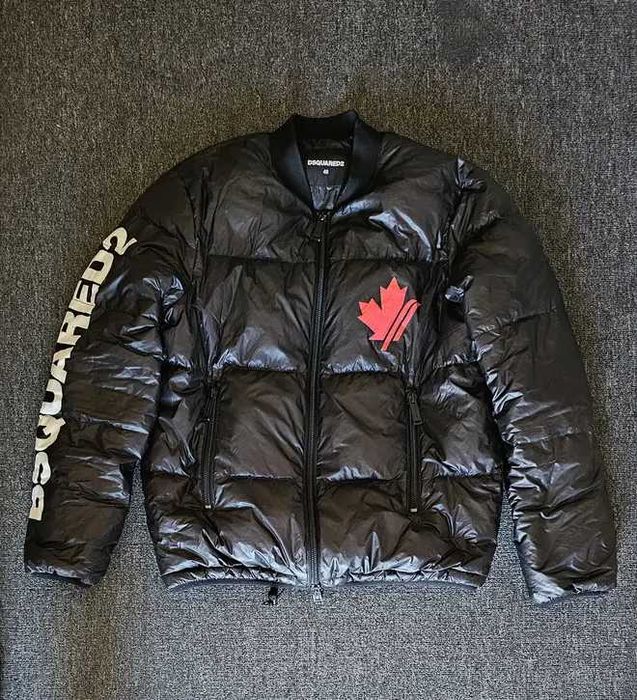 Dsquared2 Men's Black Down Jacket пухан як у дабла