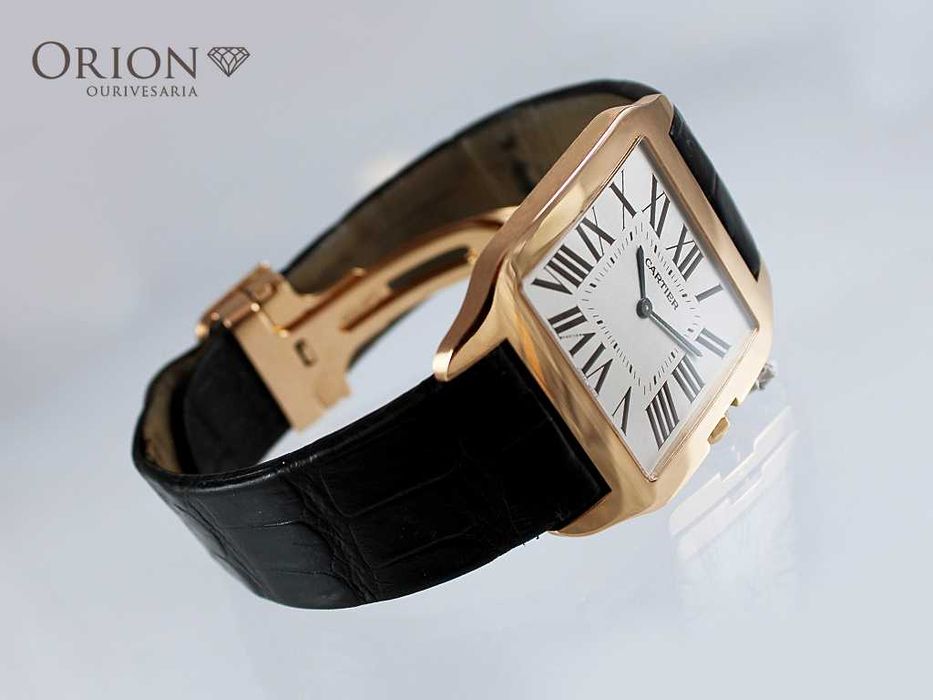 Cartier Santos-Dumont – Ouro Rosa 18K