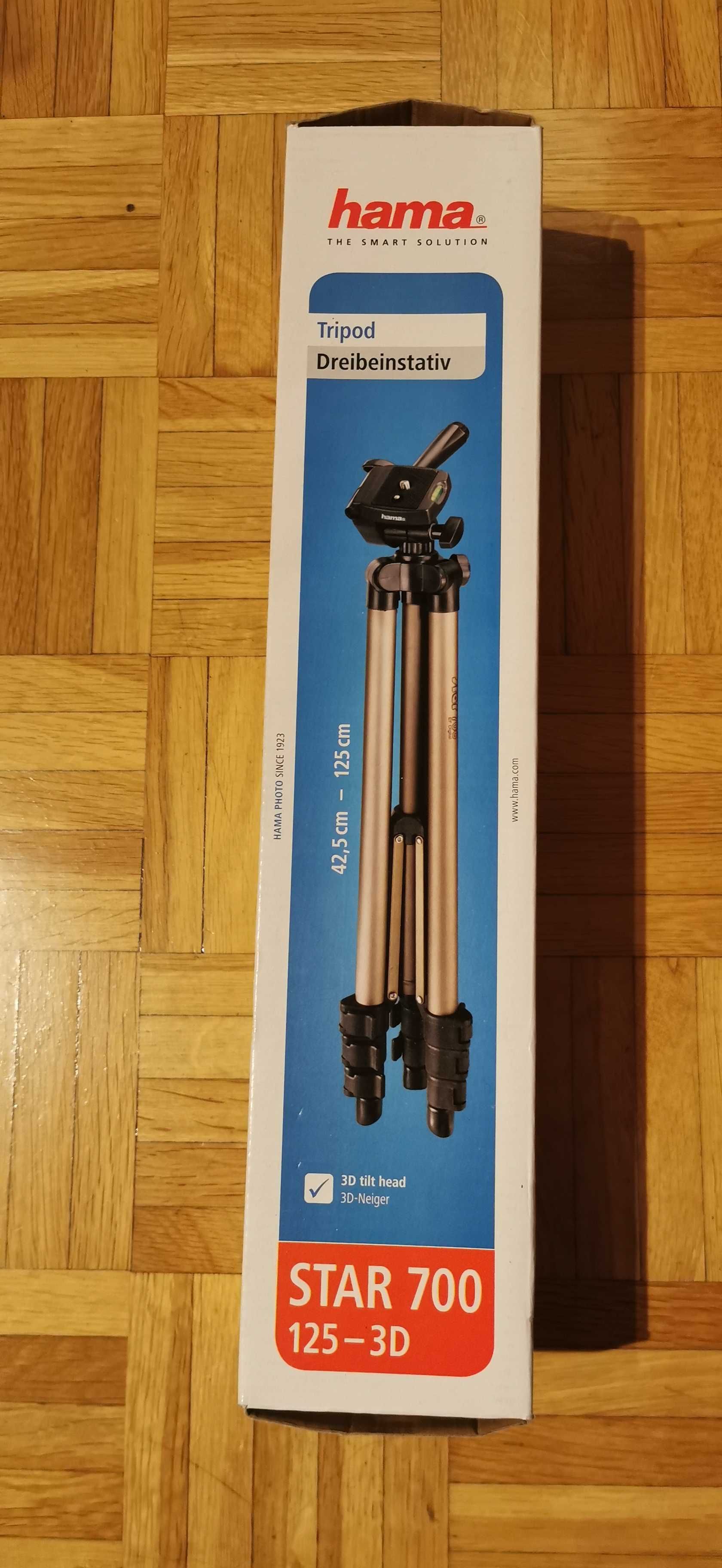 Tripé Hama Star  700 3D Novo sem uso