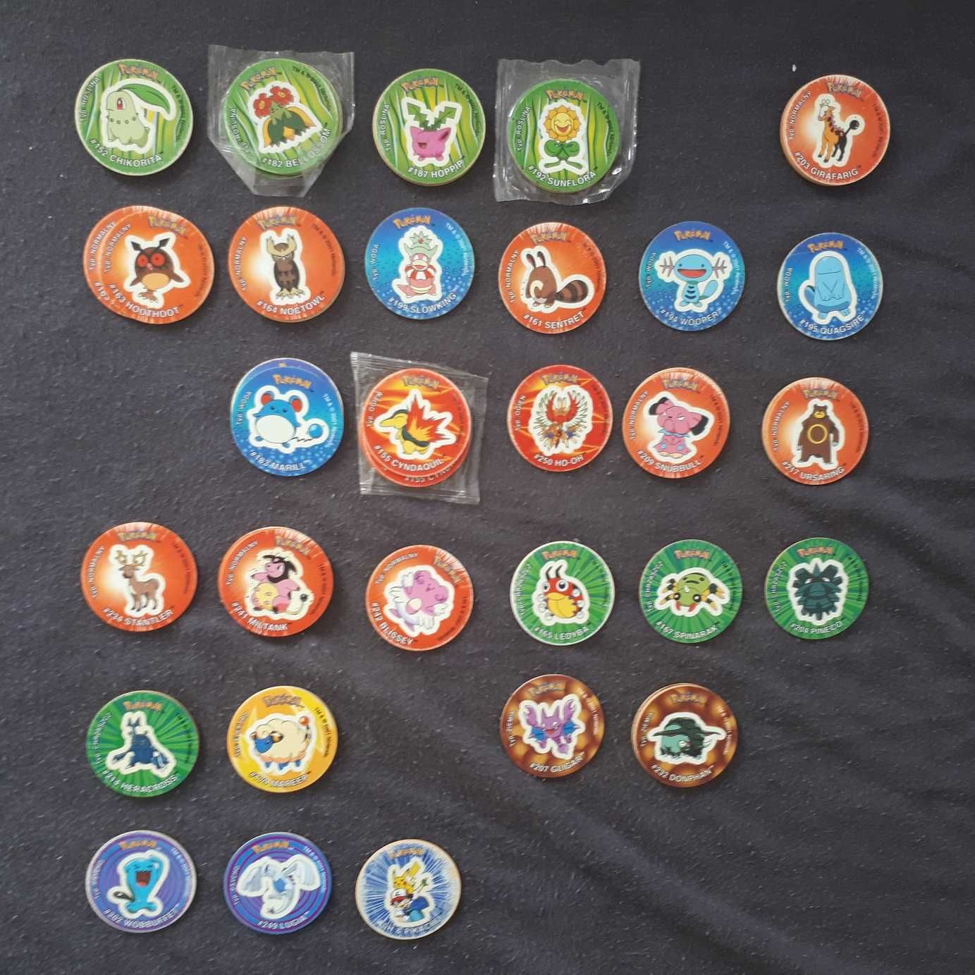 Pokemon Tazo2 set 1, set 2, flesz
