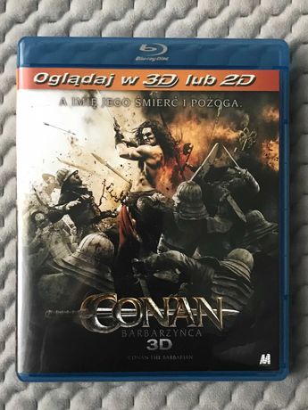 "Conan Barbarzyńca" - Blu-ray 3D/2D (polskie wydanie - polski lektor)