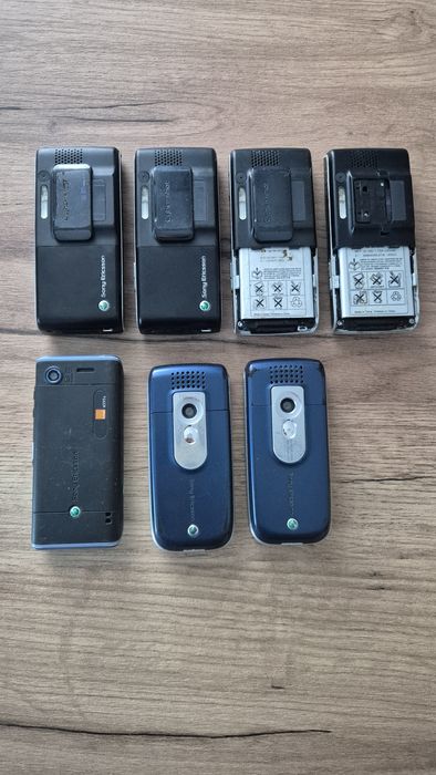 Zestaw Sony Ericsson K800i 4x oraz 2x K300i