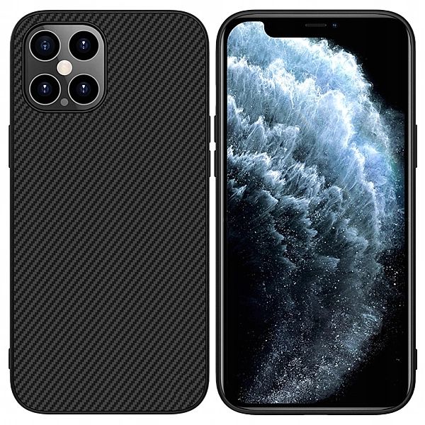 Etui Nillkin Plecki do iPhone 12 Pro Max Czarny - Ochronna Obudowa