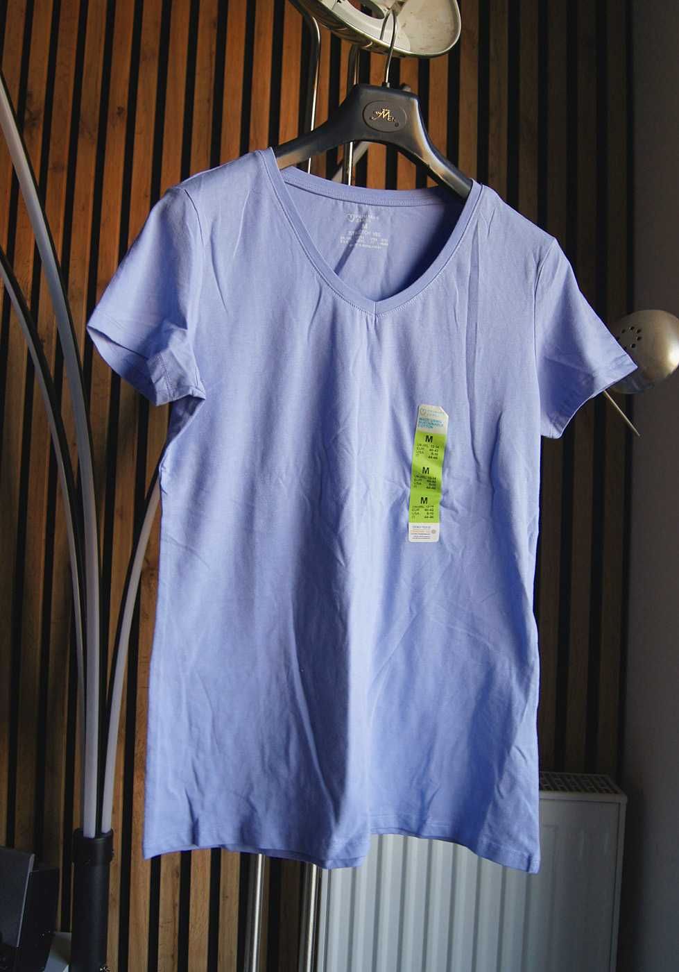 Bluzka podkoszulek Basic Primark lila L/XL nowa z metka