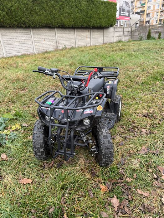 Mini quad 50 cm palony na szarpak dla twojej pociechy