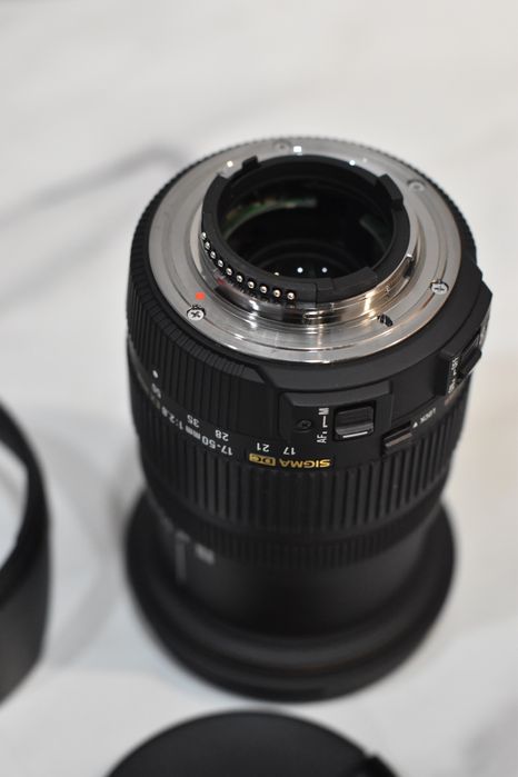 Sigma 17-50 2.8 OS під Nikon як новий , пробіг до 1000 повний комплект