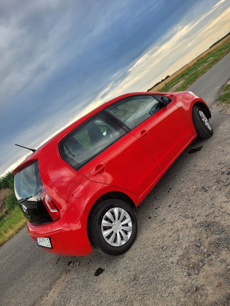 Vw UP! Po serwisie, nowe opony