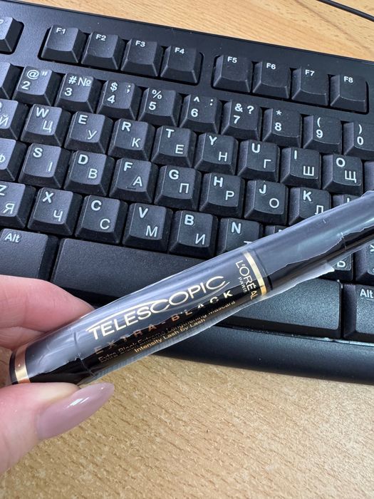 Туш для вій L'Oreal Paris Telescopic Extra-Black