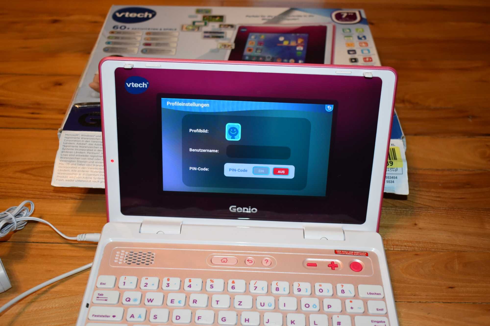 VTech Genio  komputerek dla dzieci z internetem dla dziewczynki