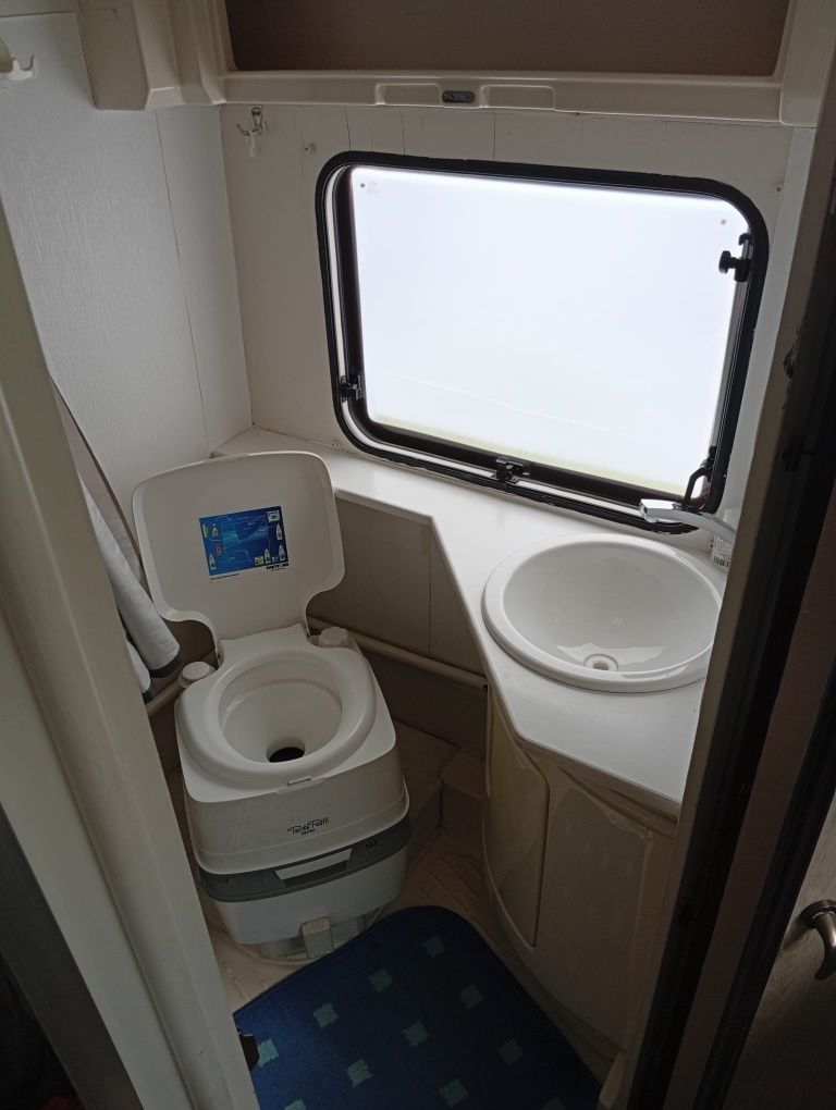 Fiat Ducato kamper 2.5 diesel 6-osobowy,wc,natrysk,lodówka,,bojler
