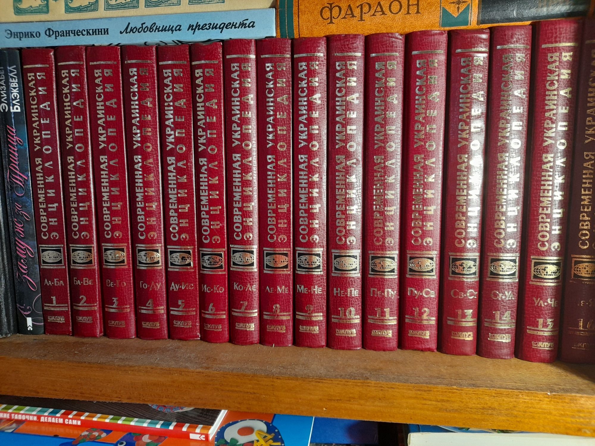 Книги Современная Украинская Енциклопедия.
