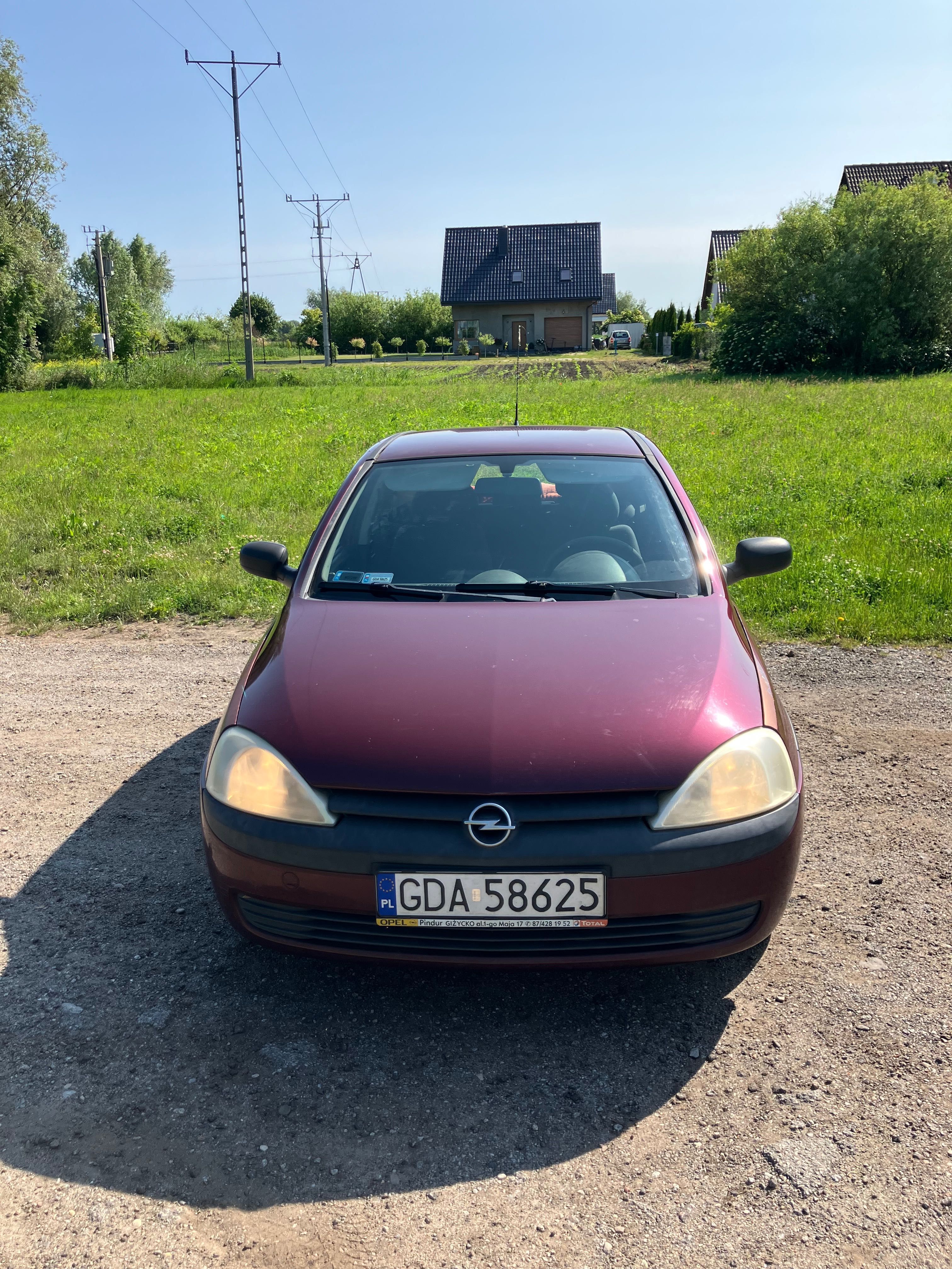 Open Corsa C 2002 - uszkodzony