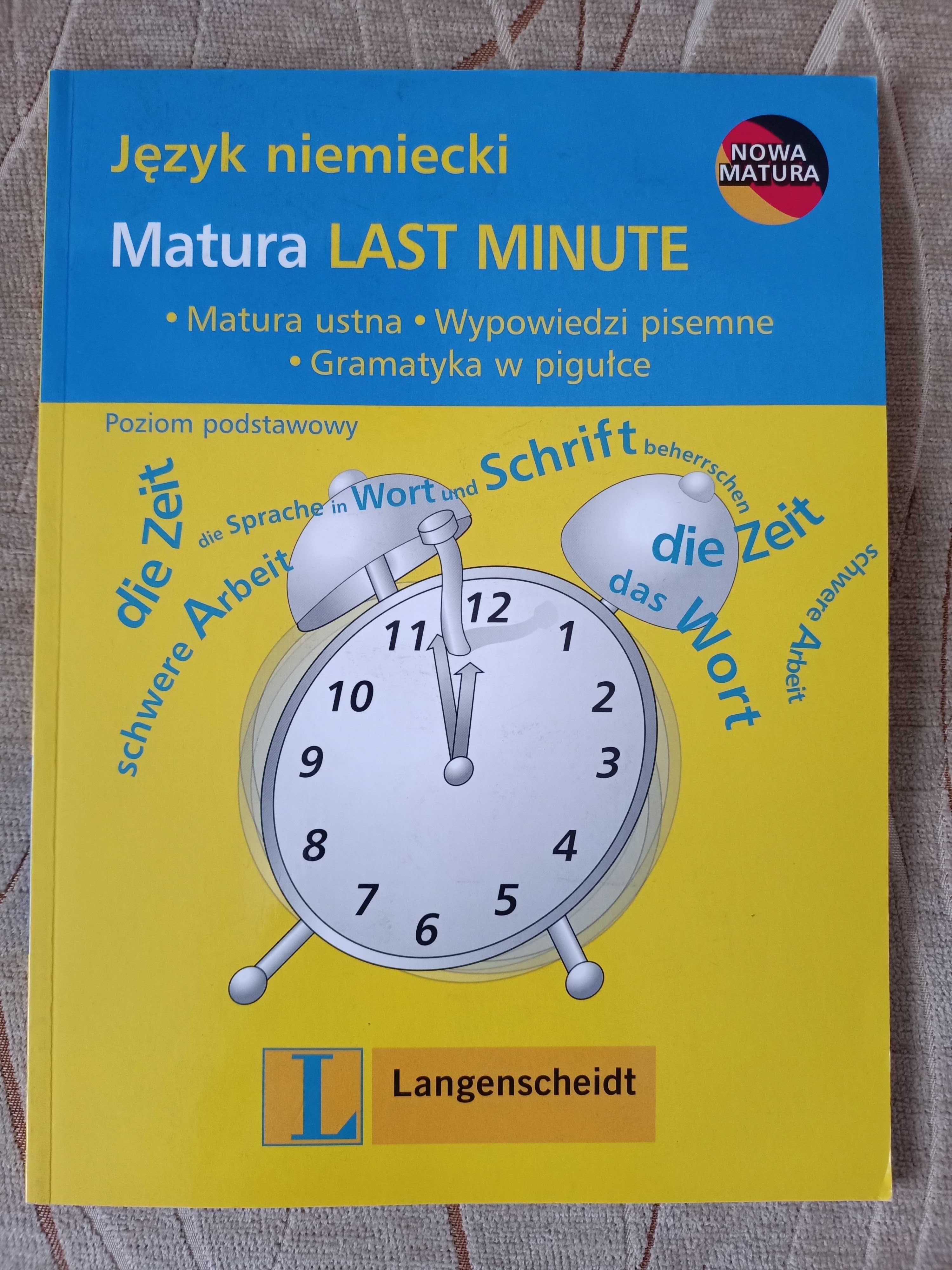 Repetytorium język niemiecki Matura last minute.