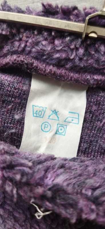 Fioletowy sweter dziecięcy