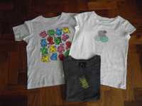 3 T-shirts Lacoste original e Gap original - Menina 10/11 anos