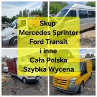 Skup Mercedes Sprinter Toyota Ford Transit i Inne Cała Polska