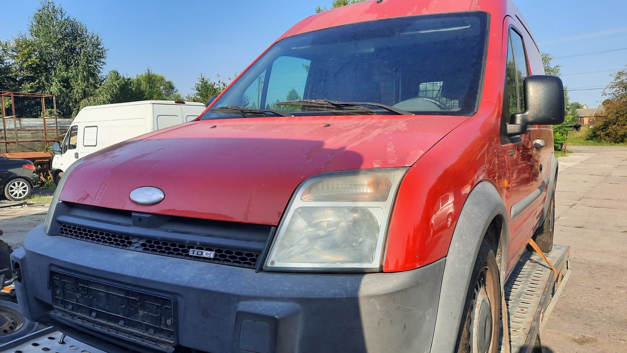 Lampa drzwi klapa silnik 1,8 skrzynia Ford Transit  Connect Części