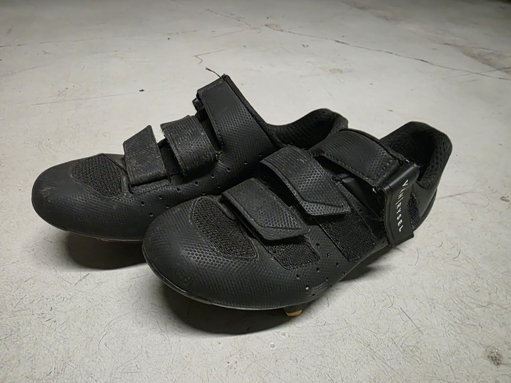 Sapatos ciclismo Van Rysel 38 + pedais shimano