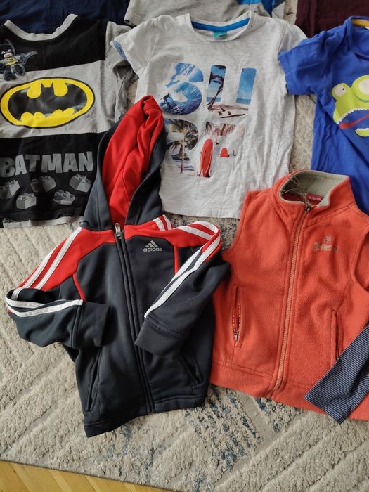 Zestaw 13 szt ubranek dla chłopca rozm 2-3 latka