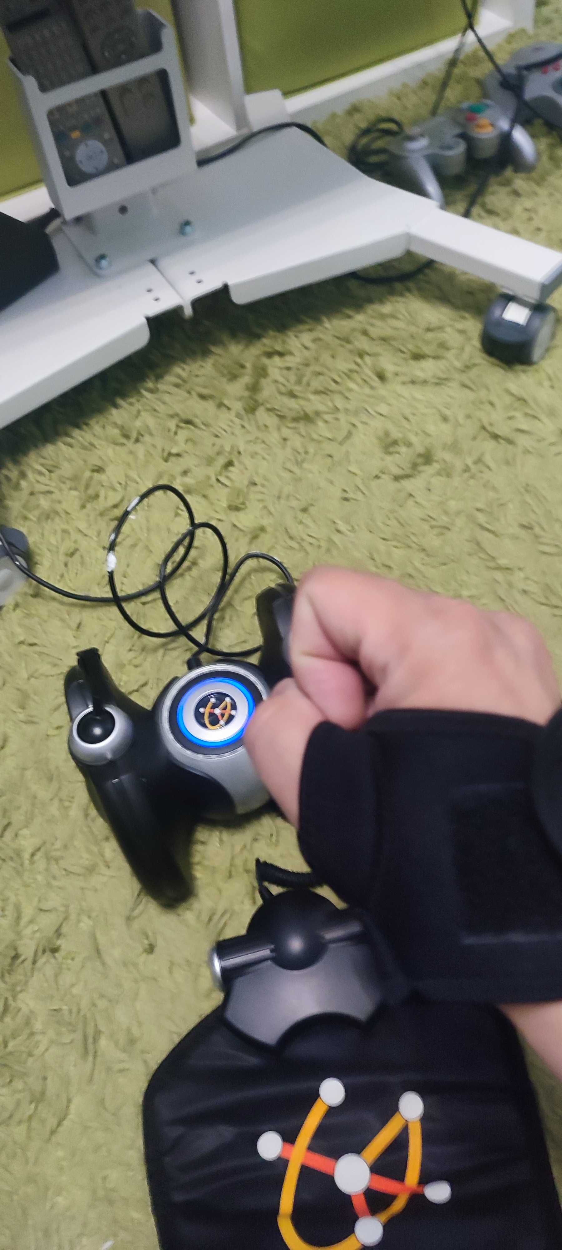 RETRO Kontroler GameTrak + Dark Wind Bijatyka Ps2 PlayStation 2