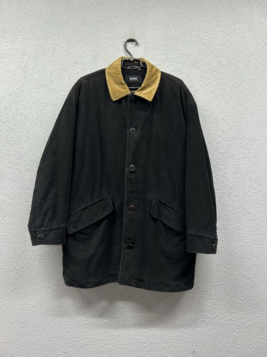 Пальто Hugo boss 48 L-XL чоловіче вінтаж