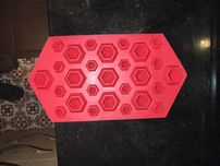 Forma de gelo em silicone