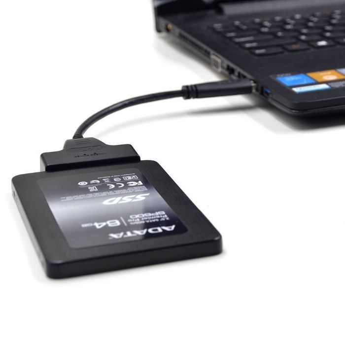 Кабель, Адаптер USB 3.0 - SATA для жестких дисков HDD 2.5 (Новый)
