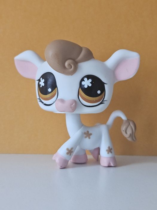 Krówka LPS/ Hasbro gwiazdeczki, kokardka