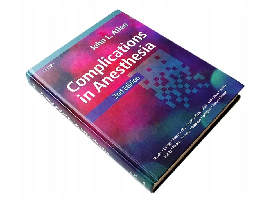 Complications In Anesthesia - John L. Atlee