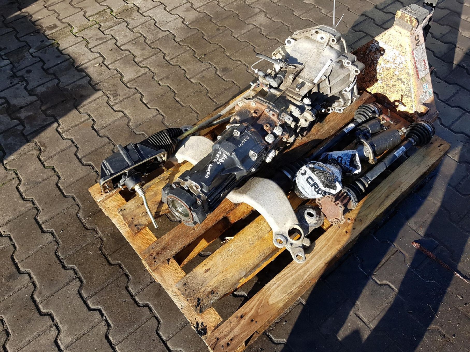 AUDI A4 B6 00-04r 1.8 T BEX GDZ FUB PRZEKŁADKA QUATTRO MANUAL