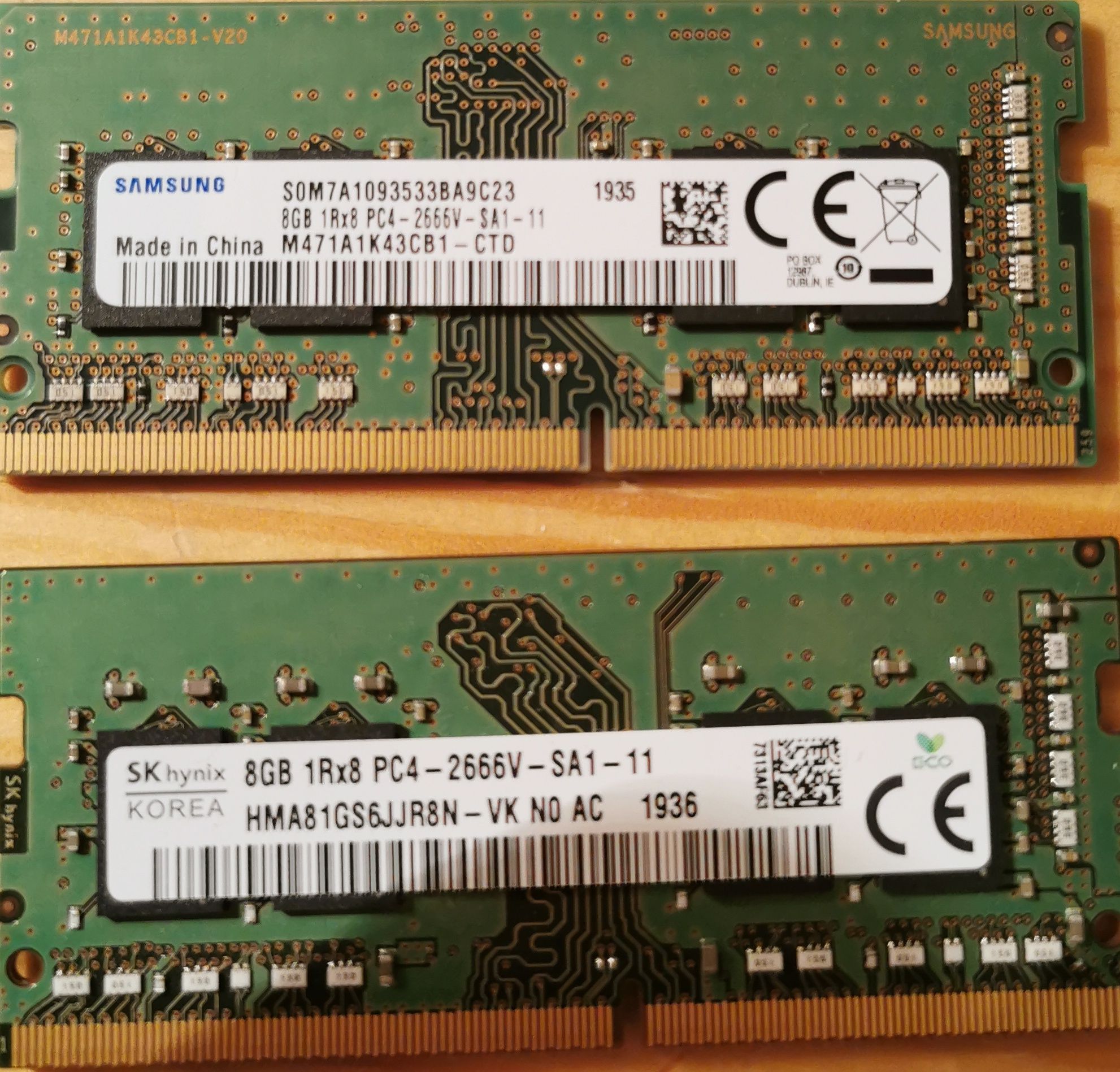 16 GB Ram DDR4 sodimm