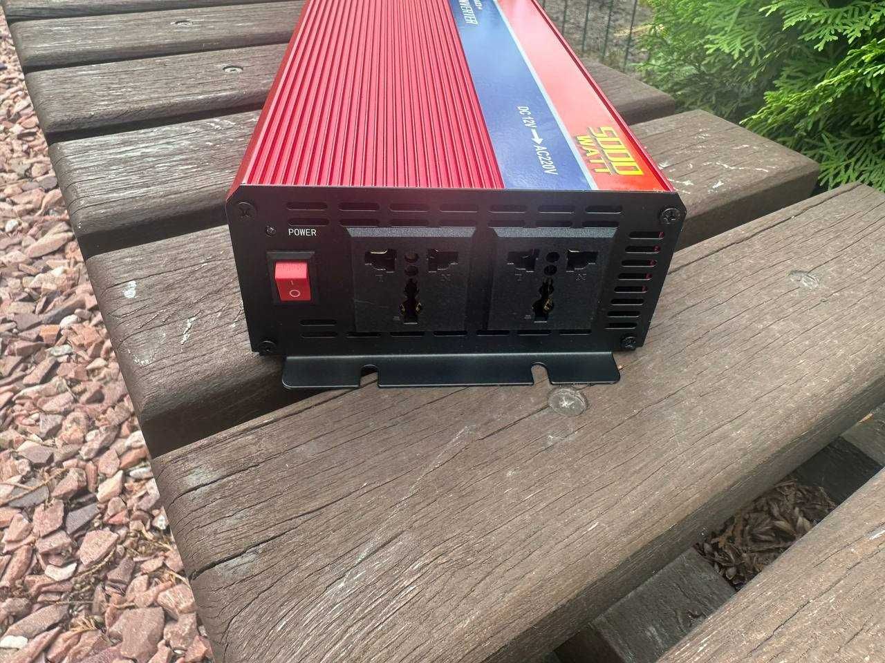 Инвертор 12v-220v Powerone 5000W Перетворювач напруги Преобразователь