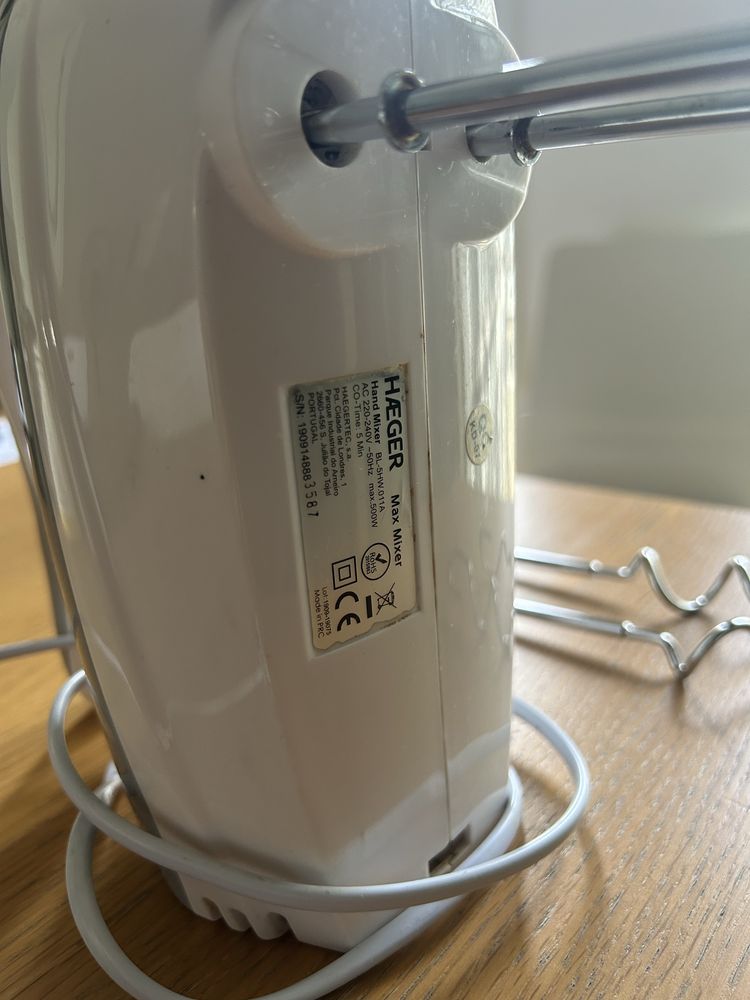 Batedeira haeger mixer