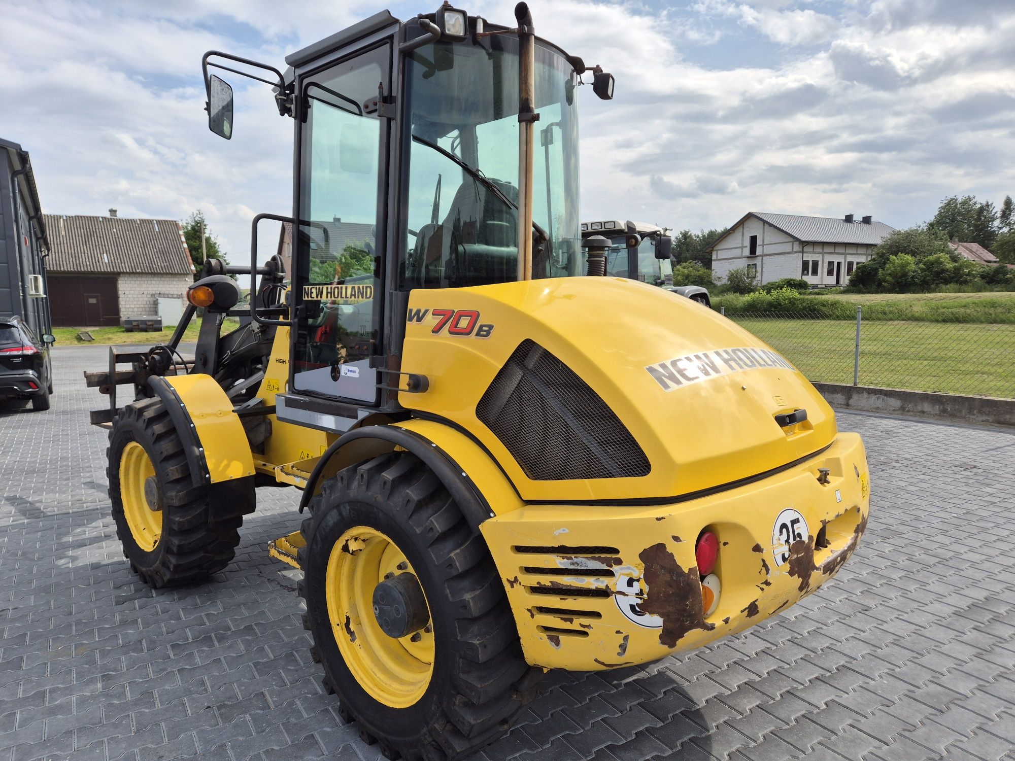 Ładowarka New holland W70B TC 2014r   Jcb atlas terex