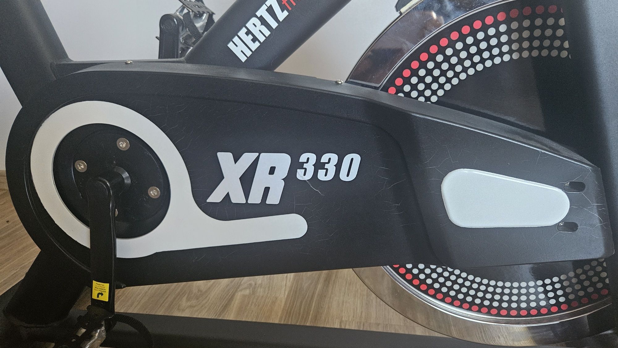 Rower spiningowy stacjonarny hertz xr330