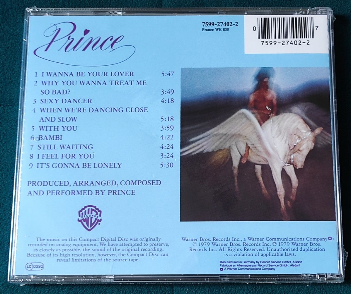 Prince - Prince - CD Novo