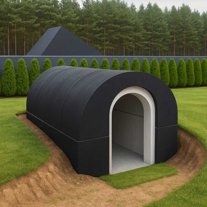 Piwnica betonowa schron bunkier dostawa PL Ziemianka ogrodowa + WYKOP