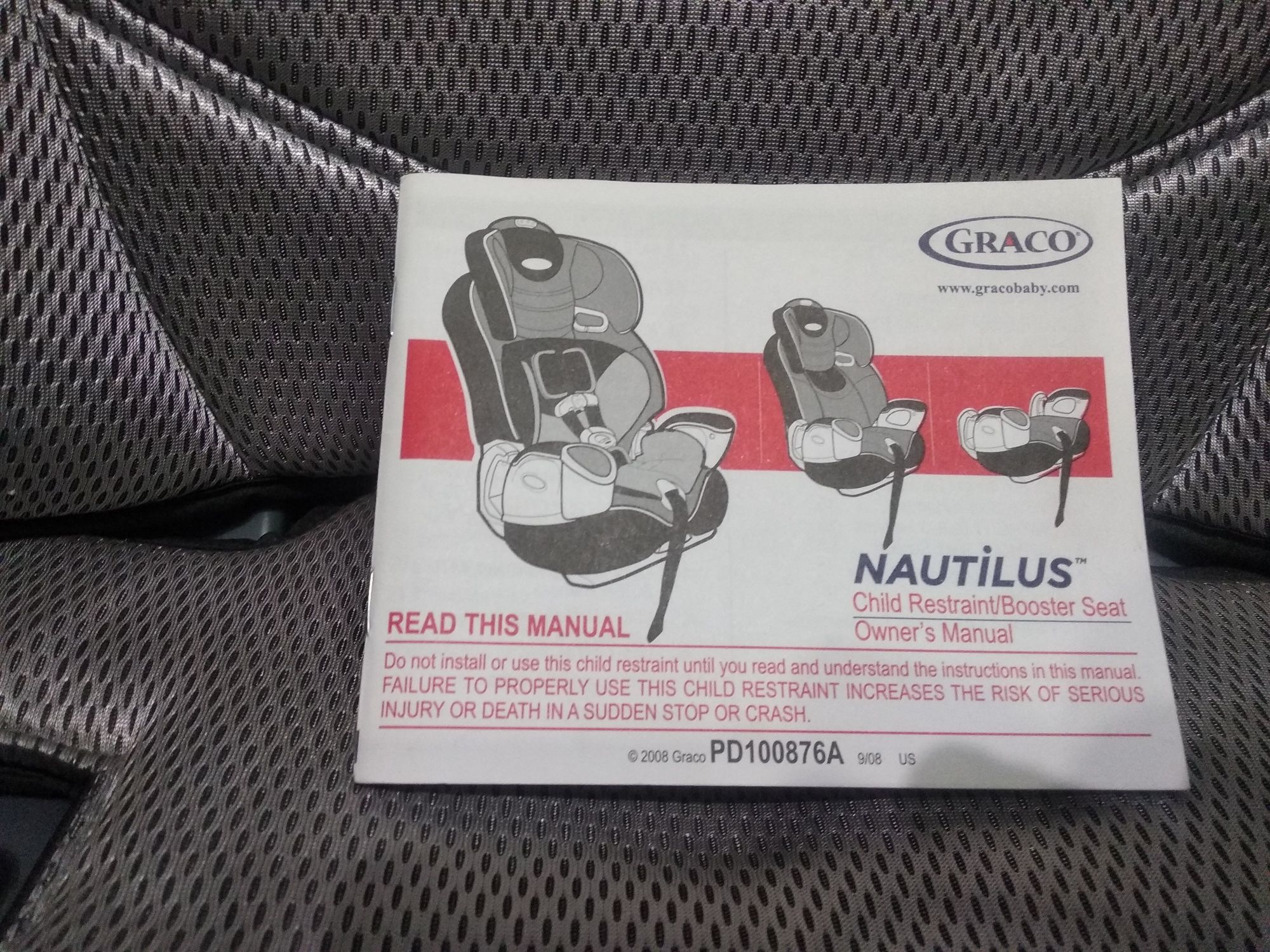 Крісло дитяче автомобільне GRACO Nautilus