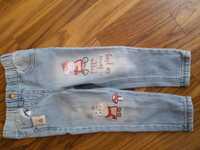 Spodnie jeansy ze świnką Peppą r.98